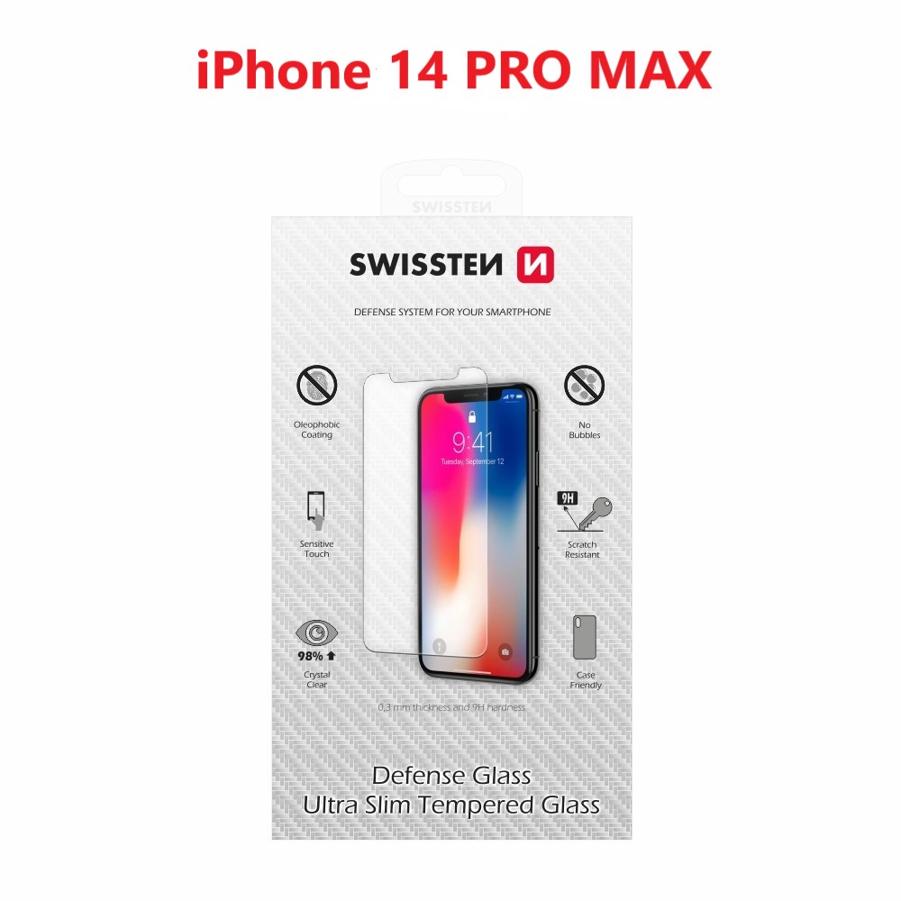 Ochranné tvrdené sklo Swissten apple iphone 14 pro max