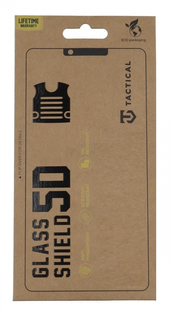 Tvrdené sklo Tactical pre Apple iPhone 13-13 Pro-14-16e 5D černé