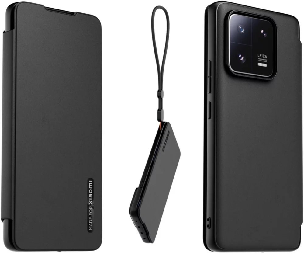 Flipové puzdro s vreckom Made for Xiaomi pre Xiaomi 13 Pro Black