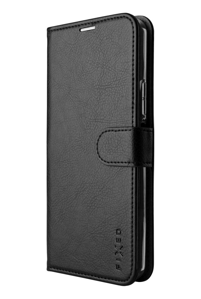 Flipové puzdro FIXED Opus pre Samsung Galaxy S24 Ultra, čierne