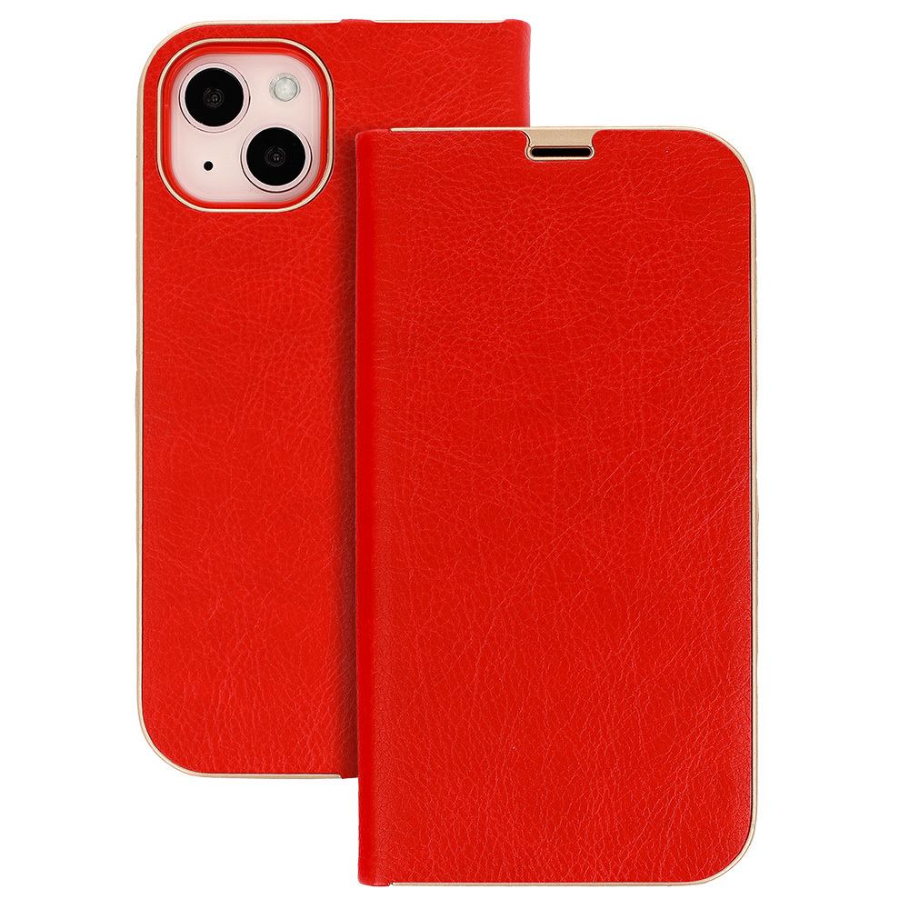 Flipové puzdro Luna Book pre Samsung Galaxy S23 Plus červené