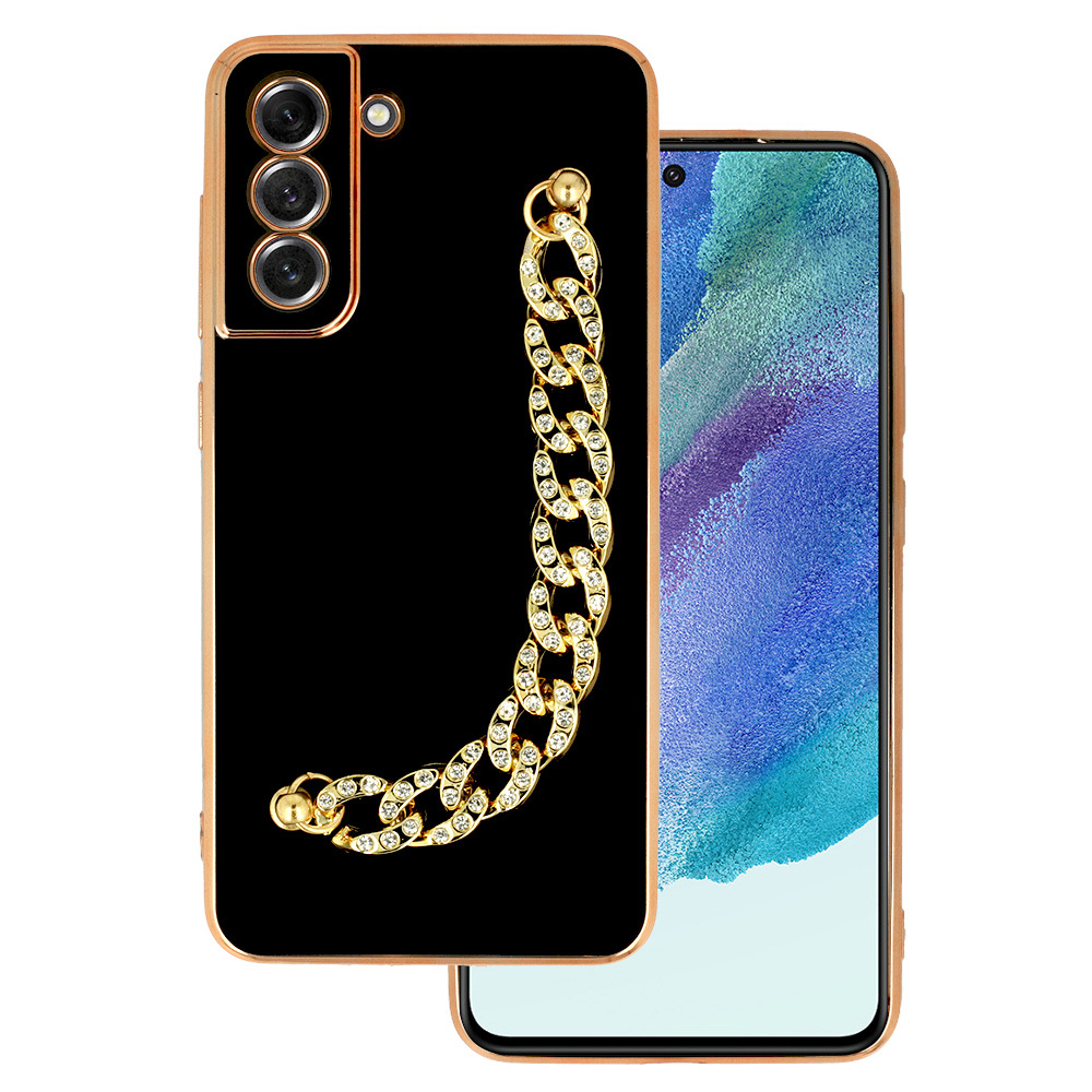 Trend puzdro pre Samsung Galaxy S21 FE design 4 čierne