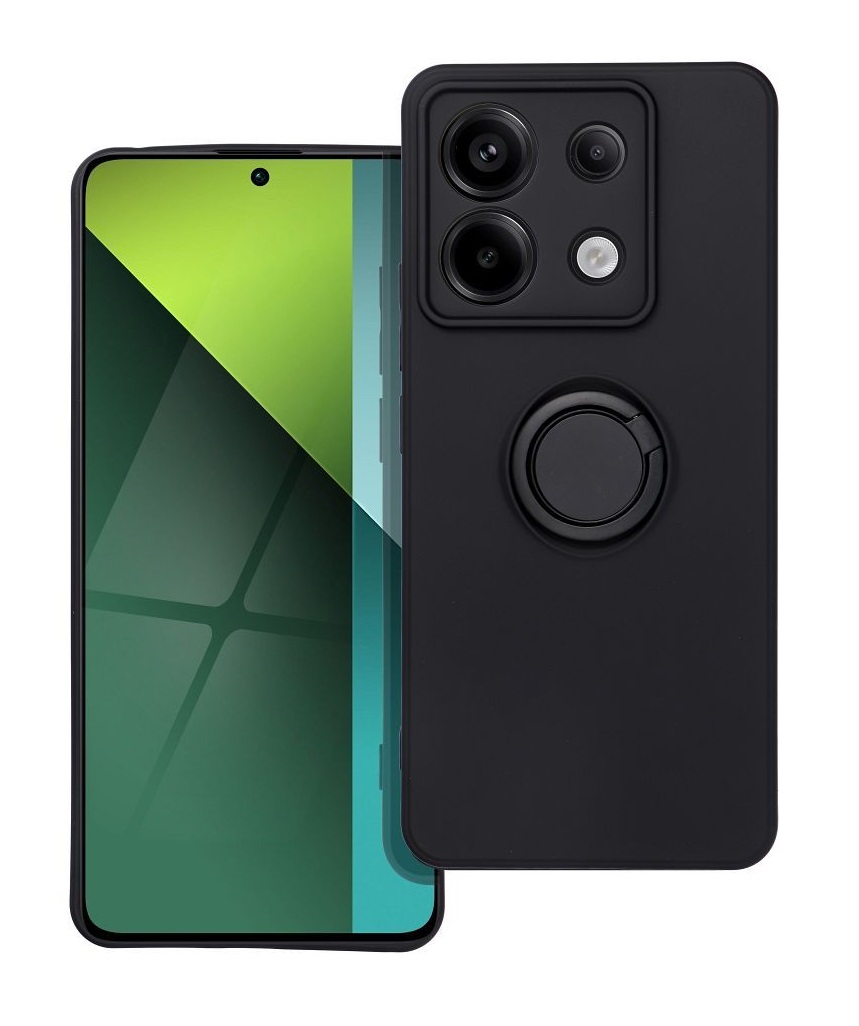 Zadný kryt RING na Xiaomi Redmi Note 13 Pro 5G čierny
