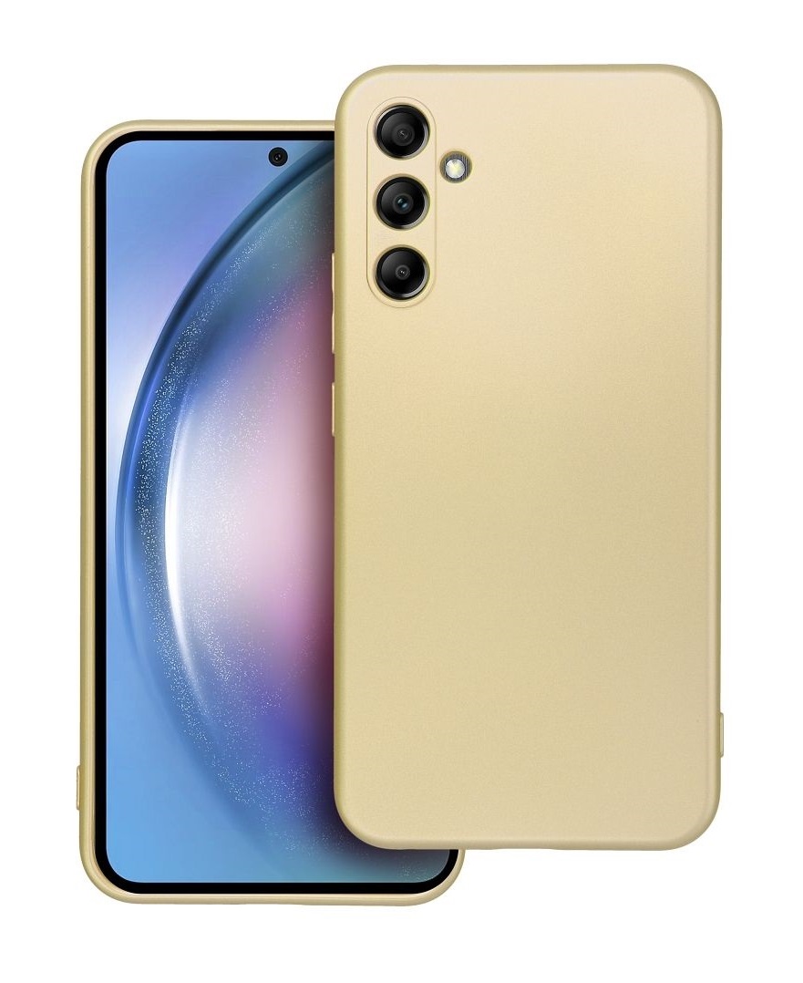 Zadný kryt Metallic na Samsung A55 zlatý