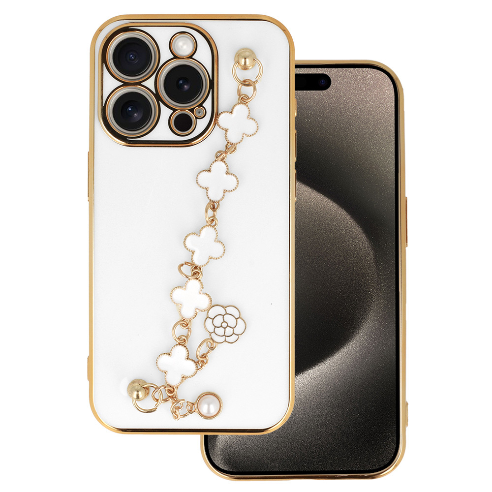 Trend Case pre iPhone 15 Pro design 3 white