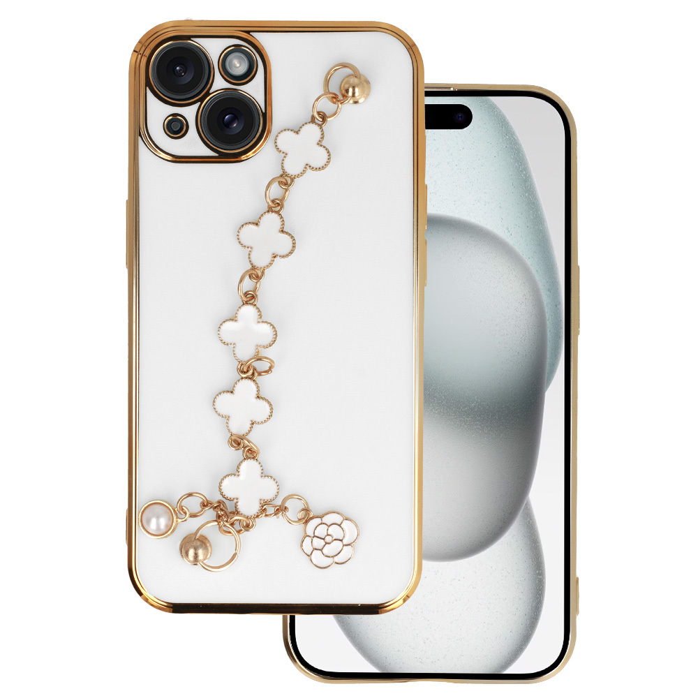 Trend Case pre iPhone 13 design 3 white