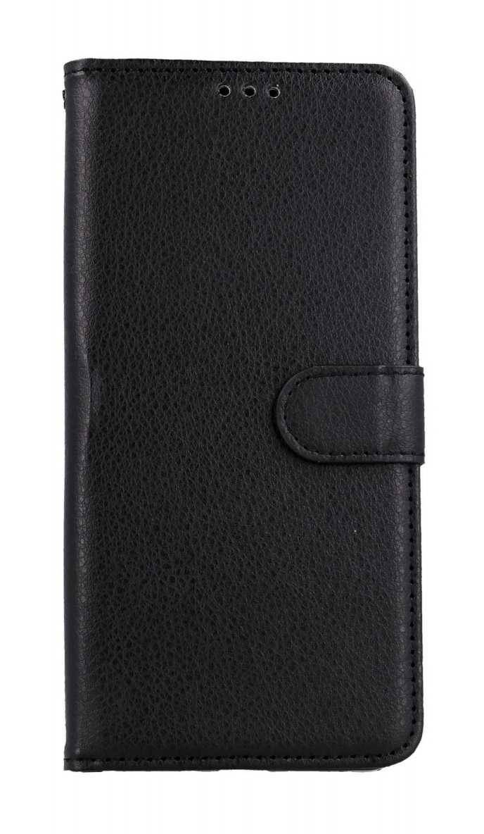 Flipové puzdro TopQ pre Xiaomi Redmi 13C 5G čierne s prackou