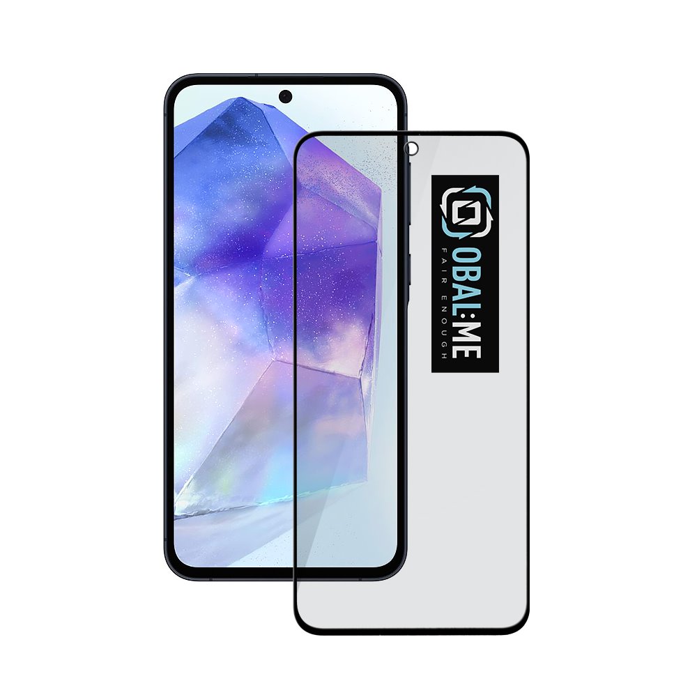 Tvrdené sklo OBAL:ME Privacy 5D pre Samsung Galaxy A55 5G Black