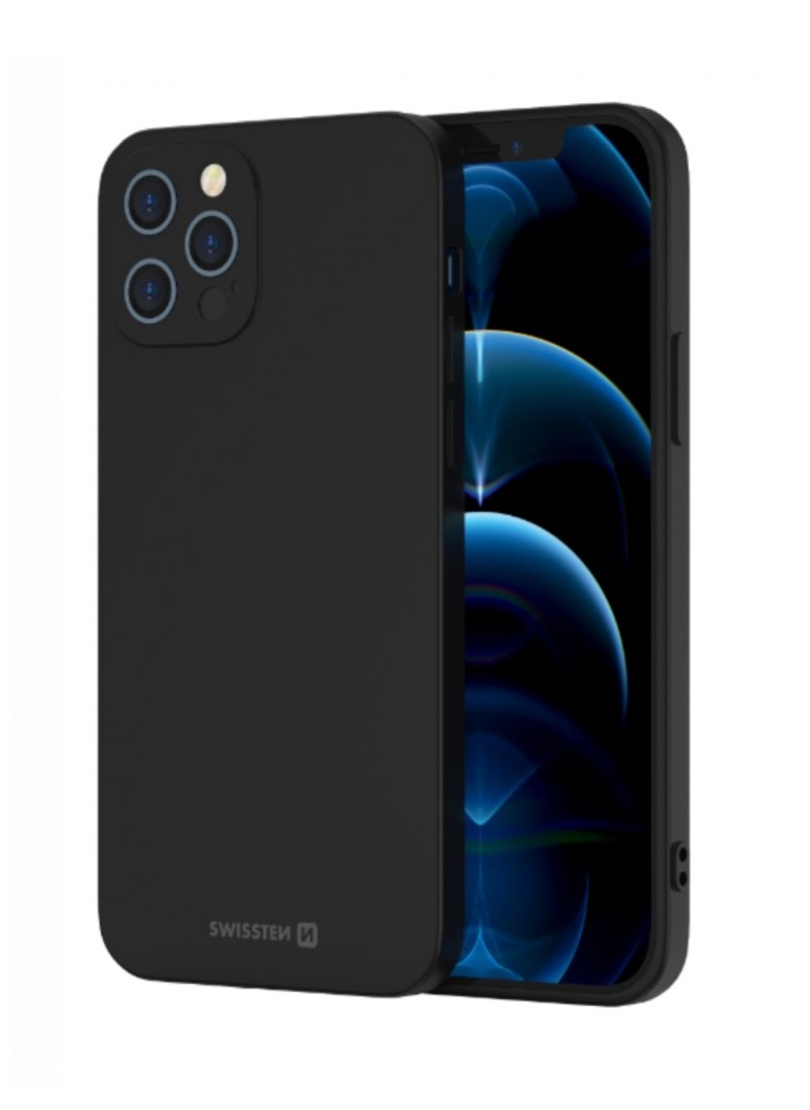 Zadný kryt Swissten Soft Joy pre Xiaomi Redmi 13C 5G čierny