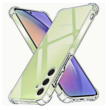 Odolný kryt pre Samsung A55 priehľadný