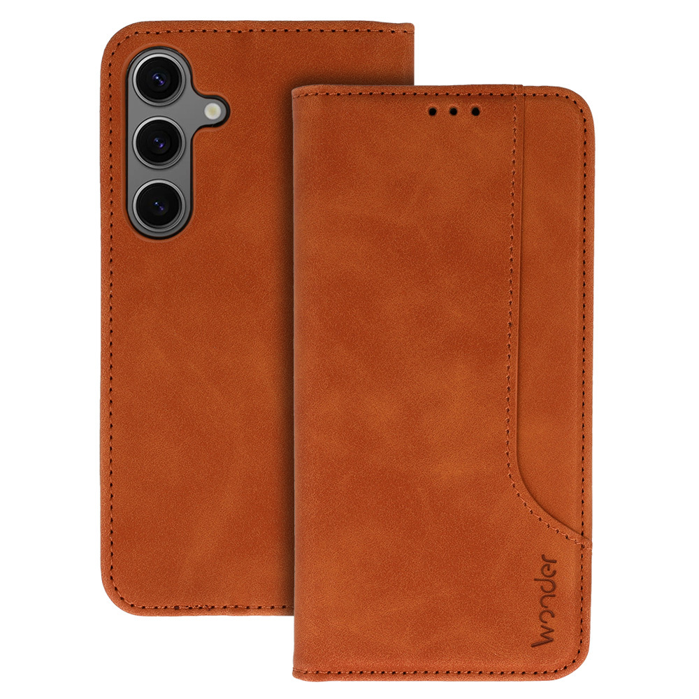 Puzdro Wonder Prime pre Xiaomi Redmi Note 13 Pro 4G hnedé