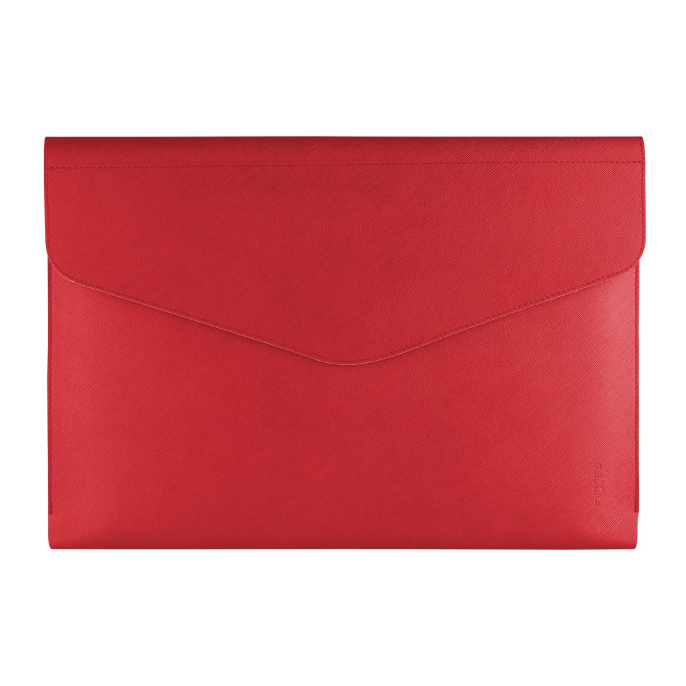 Puzdro FIXED Siena pre notebooky a tablety do veľkosti 13", červené