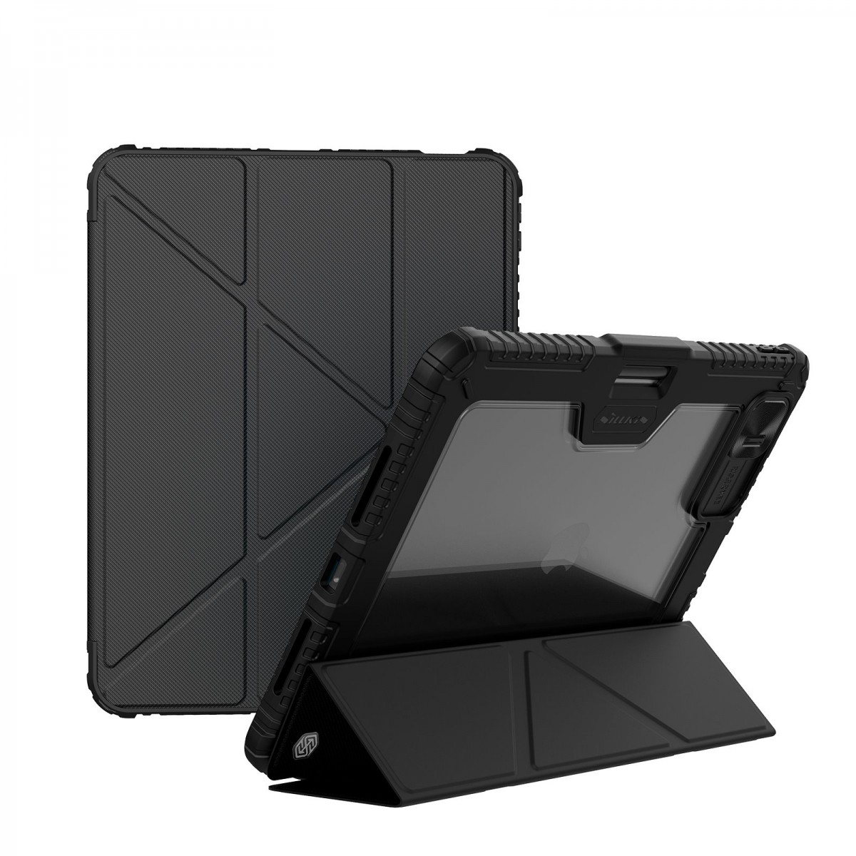 Puzdro na tablet Nillkin Bumper PRO Multi-angle pre iPad Pro 11 2024 Black