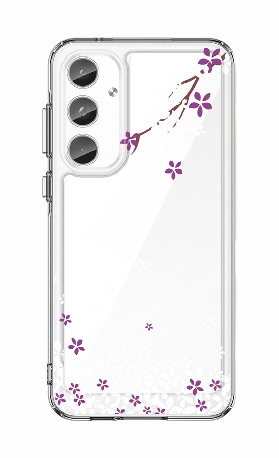 Zadný pevný kryt Image na Samsung A55 Kvety sakury