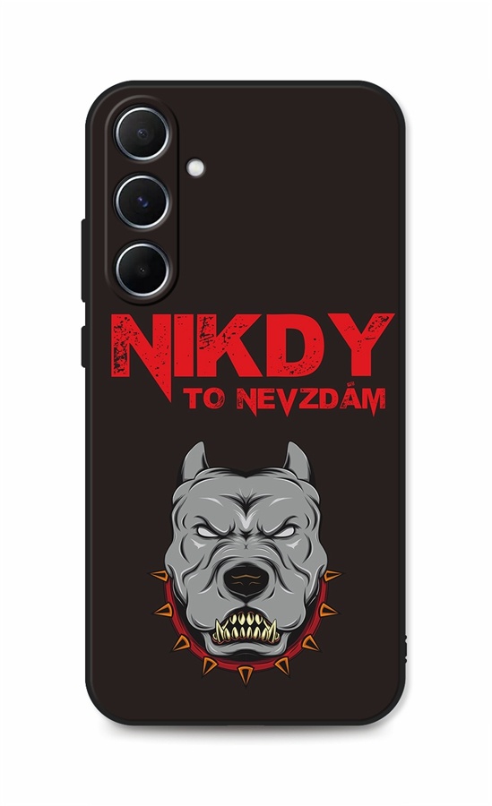 Zadný kryt DARK na Samsung A55 Nikdy to nevzdám