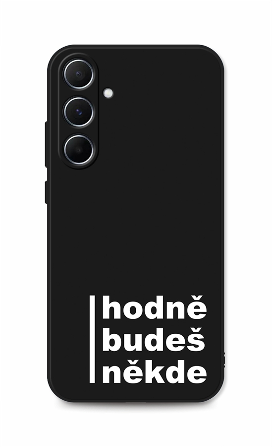 Zadný kryt DARK na Samsung A55 Hodně budeš někde