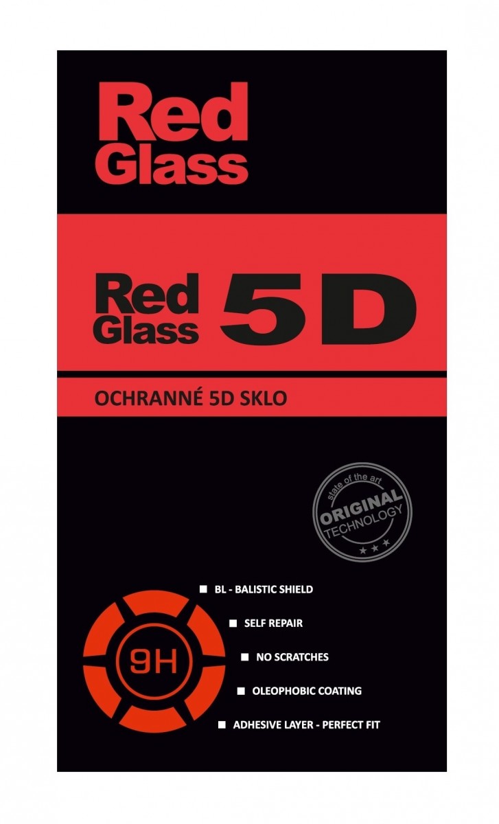 Tvrdené sklo RedGlass na Xiaomi Redmi 13C 5G 5D čierne