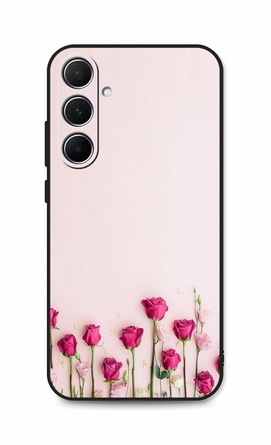 Zadný kryt DARK na Samsung A55 Roses