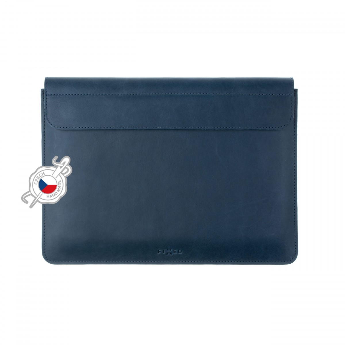 Kožené puzdro FIXED Oxford pre Apple iPad 9,7" (2016/2017/2018), iPad Air, iPad Air 2, iPad Pro 9,7" (2016), modré