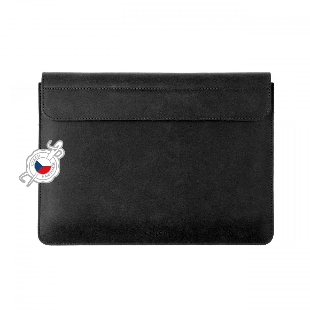 Kožené puzdro FIXED Oxford pre Apple iPad 9,7" (2016/2017/2018), iPad Air, iPad Air 2, iPad Pro 9,7" (2016), čierne