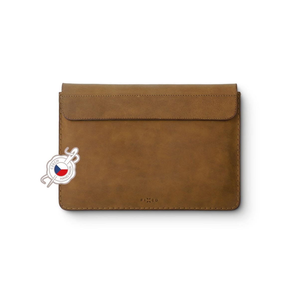 Kožené puzdro FIXED Oxford pre Apple iPad 9,7" (2016/2017/2018), iPad Air, iPad Air 2, iPad Pro 9,7" (2016), hnedé