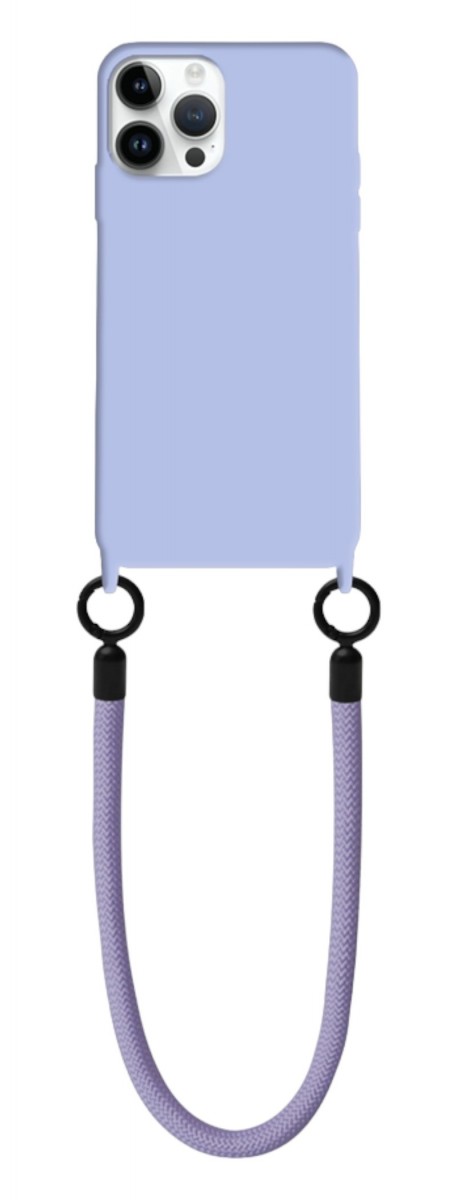 Zadný kryt Minimalist Wrist Strap pre iPhone 14 Pro modrý