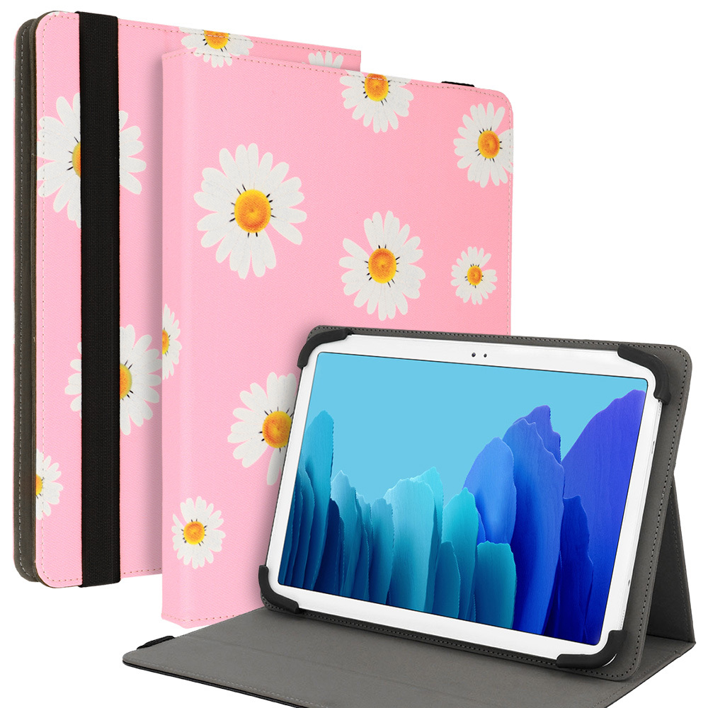 Puzdro na tablet Wonder Canvas 10" ružové sedmokrásky