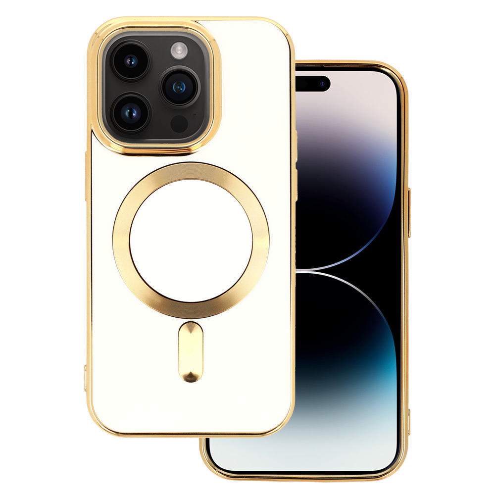 Zadný kryt Beauty Magsafe pre Iphone 14 Pro Max biely
