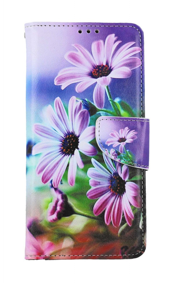 Flipové puzdro TopQ pre Xiaomi Redmi Note 13 Pro Fialové kvety
