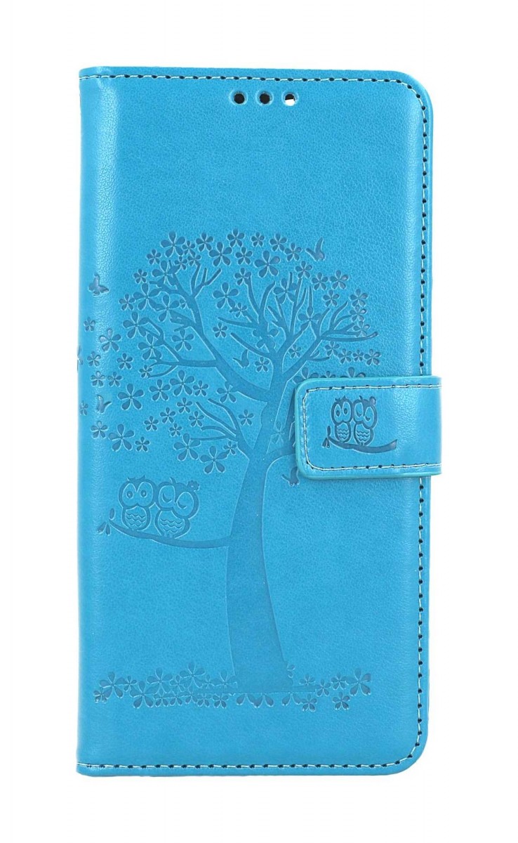 Flipové puzdro TopQ pre Xiaomi Redmi 13C Modrý strom sovičky