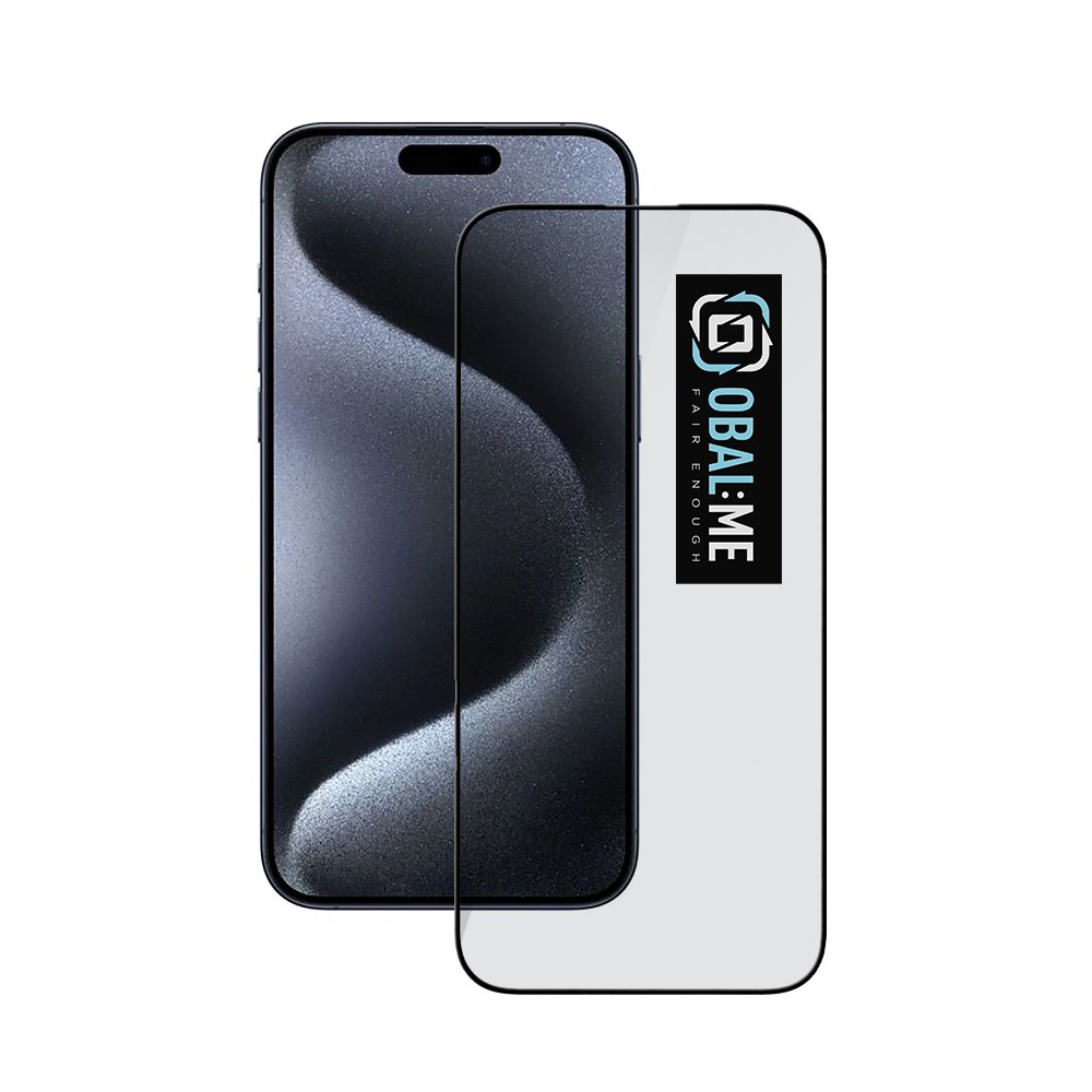 Tvrdené sklo OBAL:ME 5D pre iPhone 16 Pro čierne