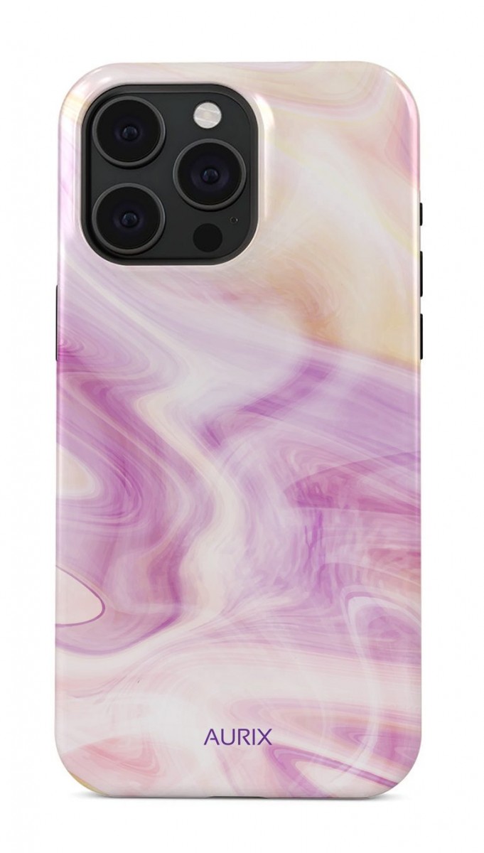 Zadný pevný kryt AURIX MagSafe pre iPhone 14 Pro Pinky Wave