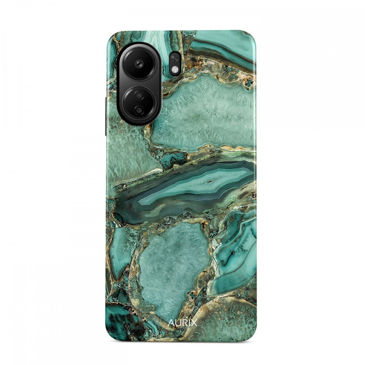 Zadný pevný kryt AURIX na Xiaomi Redmi 13C Emerald Glow