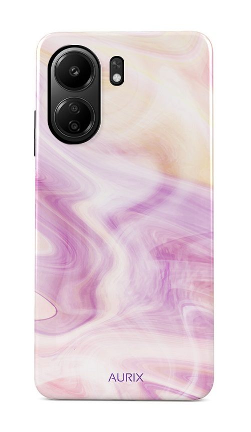 Zadný pevný kryt AURIX na Xiaomi Redmi 13C Pinky Wave