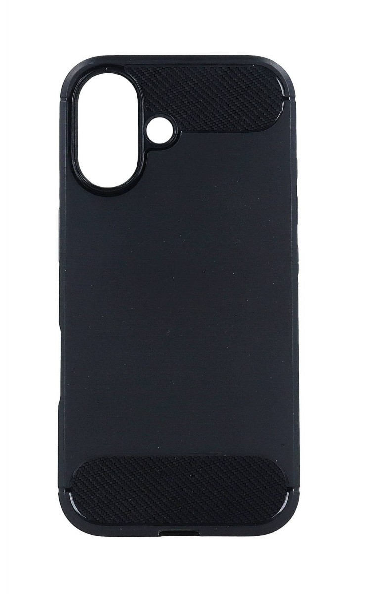 Zadný kryt pre iPhone 16 čierny