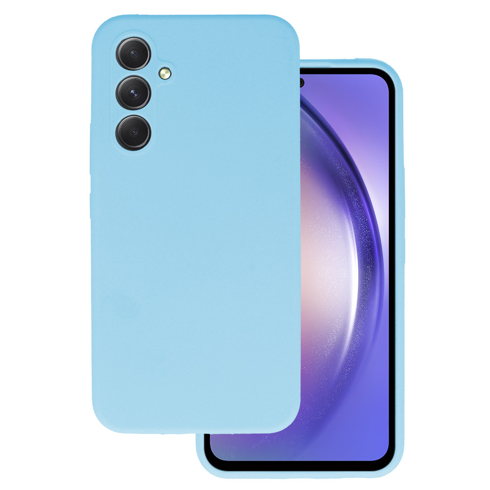Zadný kryt Silicone Lite pre Samsung Galaxy A35 svetlo modry