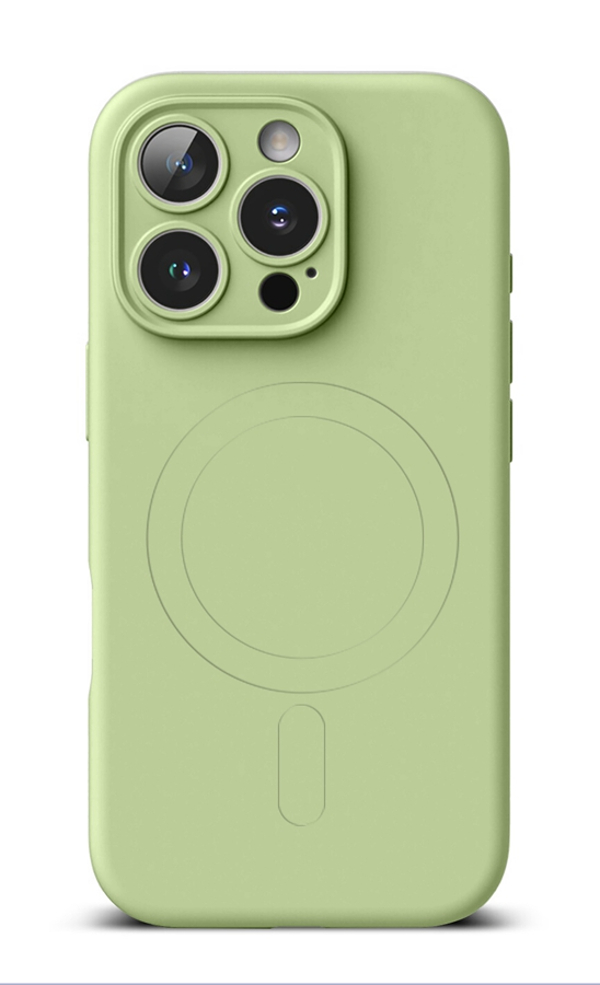Zadný kryt pre iPhone 16 Pro s MagSafe zelený