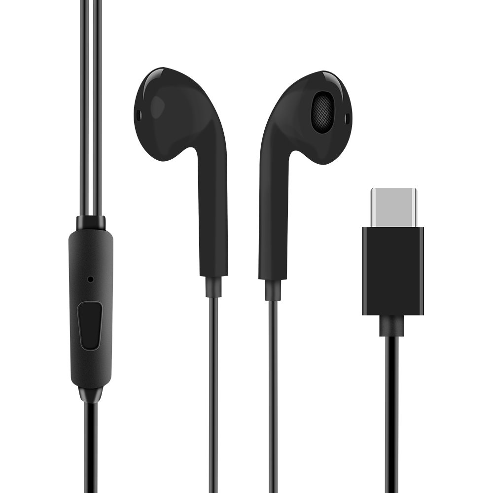 Slúchadlá OBAL:ME USB-C čierne