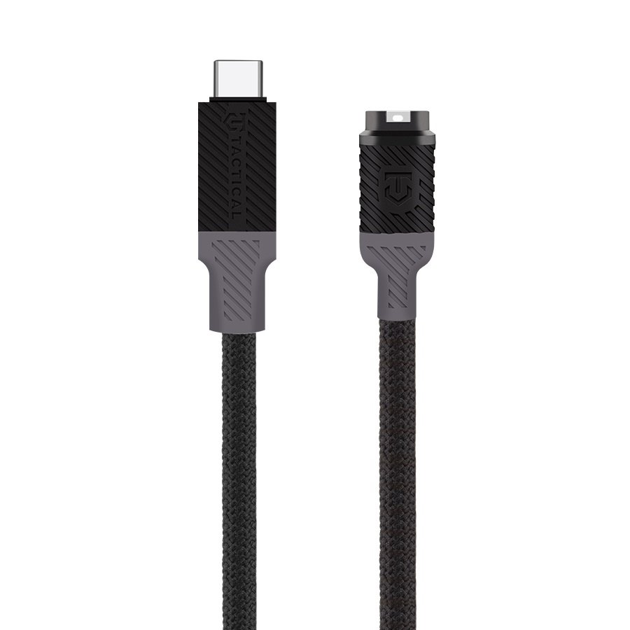 Kábel Tactical Recce 3:20 pre Garmin USB-C Black-Grey