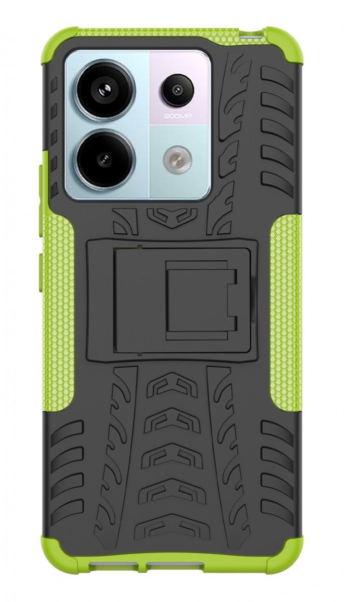 Ultra odolný zadný kryt pre Xiaomi Redmi Note 13 Pro 5G zelený