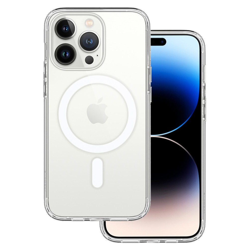 Zadný kryt Acrylic Magsafe pre Iphone 14 Pro Max priehľadný