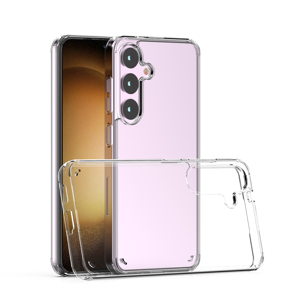 Zadný kryt Clear pre Samsung S24 FE priehľadný