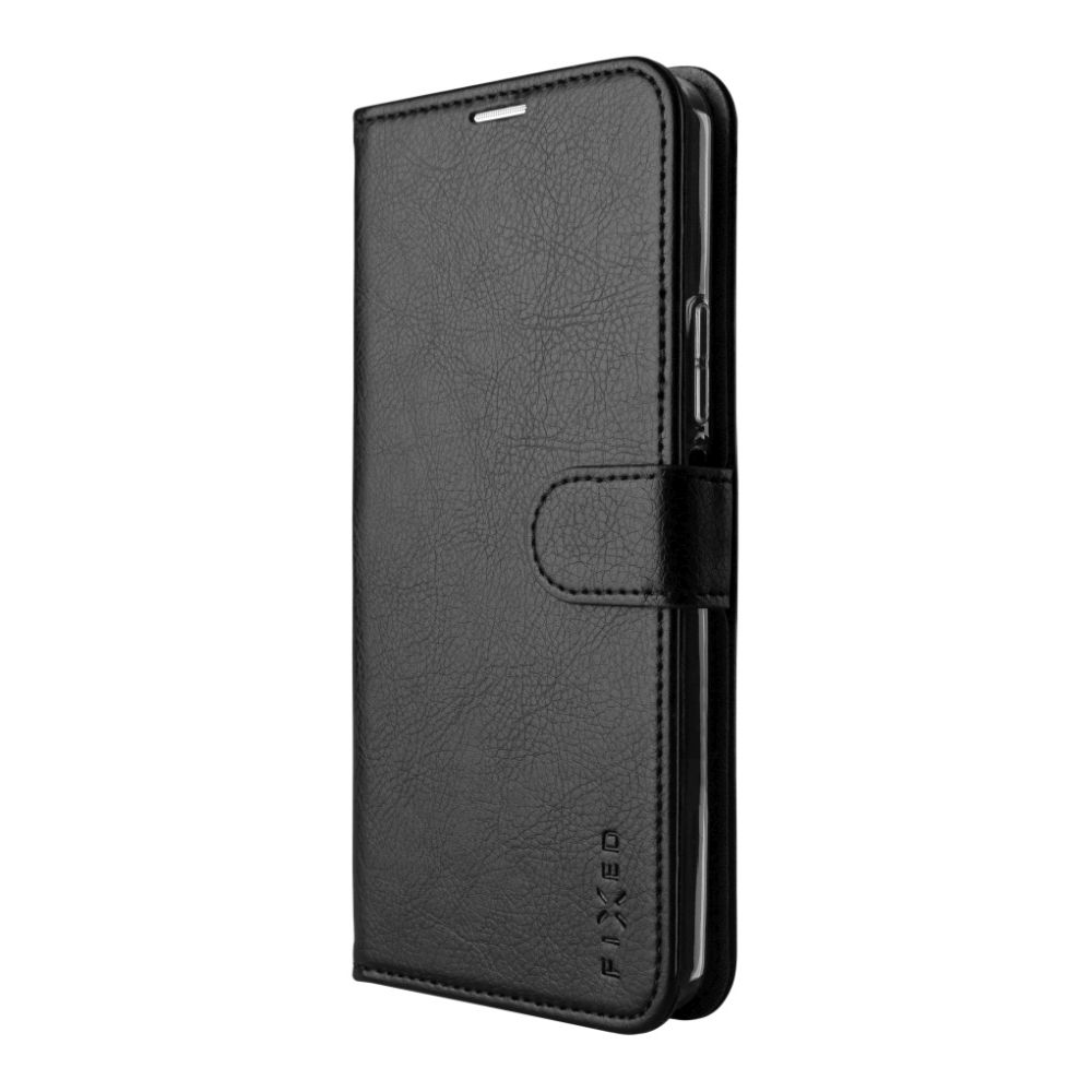 Flipové puzdro FIXED Opus pre Samsung Galaxy S24 FE, čierne