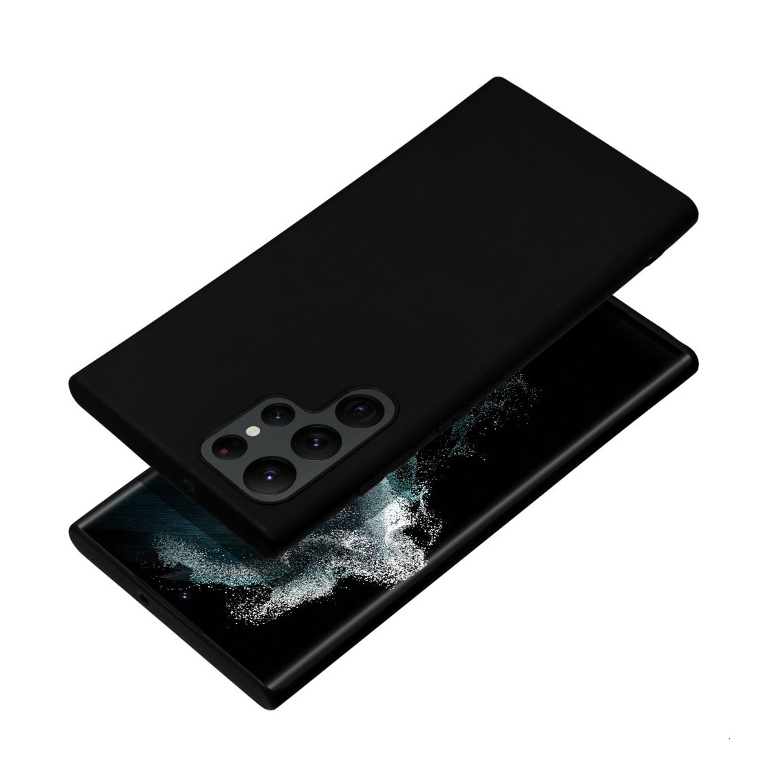 Zadný kryt Soft pre Samsung S24 FE čierny