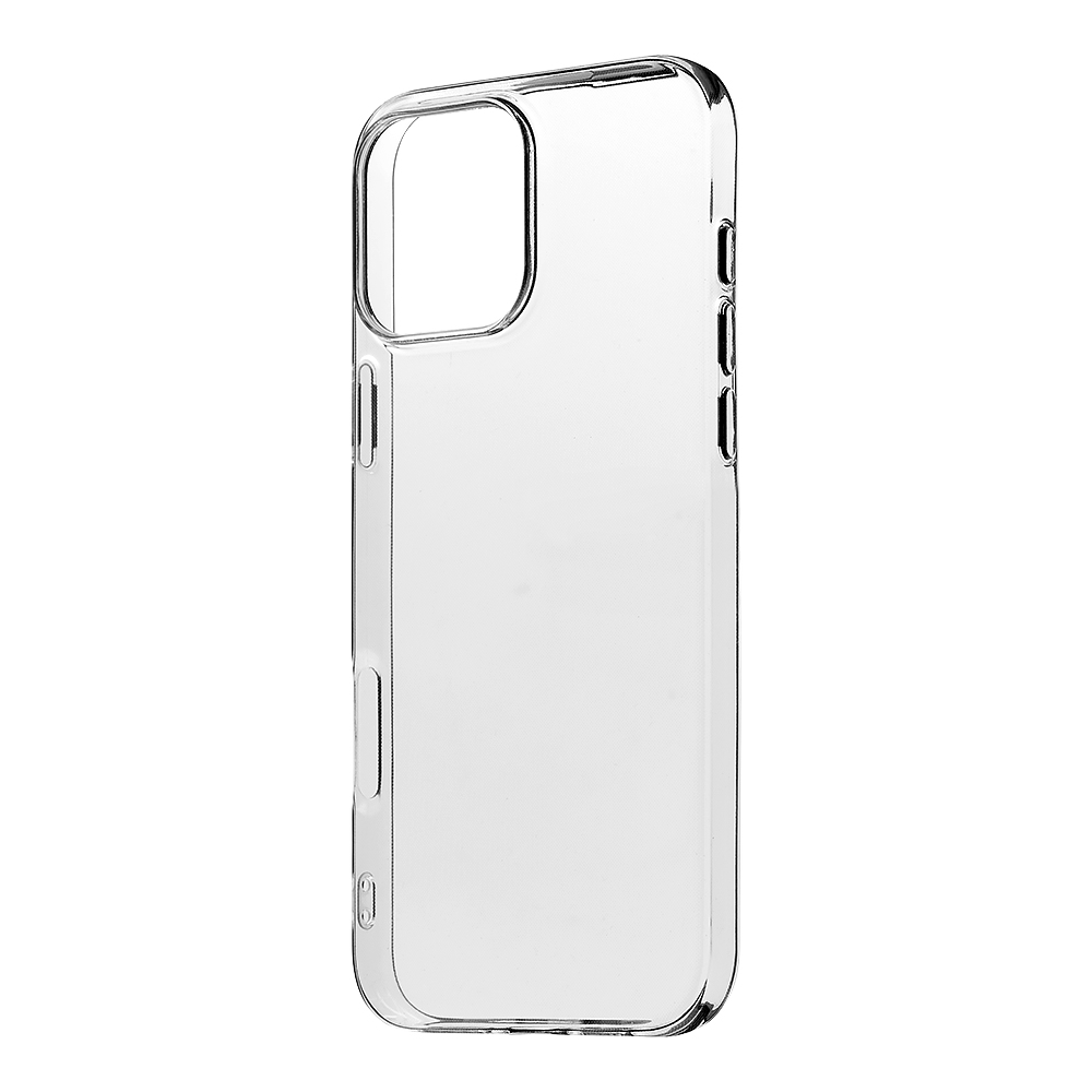 Zadný kryt OBAL:ME TPU pre Apple iPhone 16 Pro Max Transparent