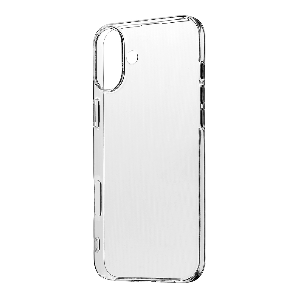 Zadný kryt OBAL:ME TPU pre Apple iPhone 16 Plus Transparent