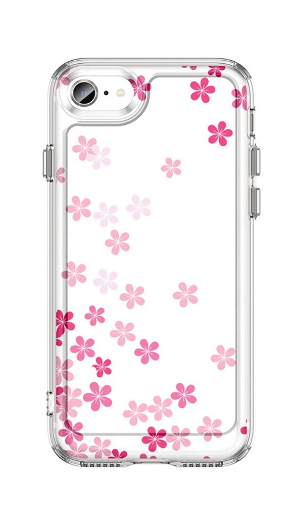 Zadný pevný kryt Image pre iPhone SE 2020 Pink Blossom