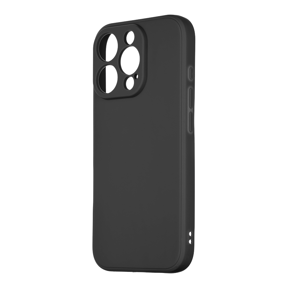 Zadný kryt OBAL:ME Matte TPU pre Apple iPhone 16 Pro Black