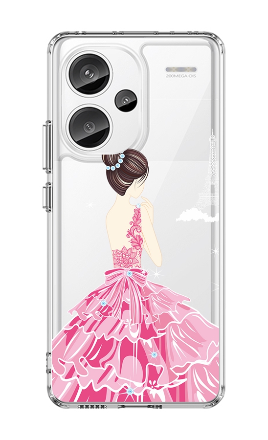 Zadný kryt Image na Xiaomi Redmi Note 13 Pro+ 5G Pink Princess