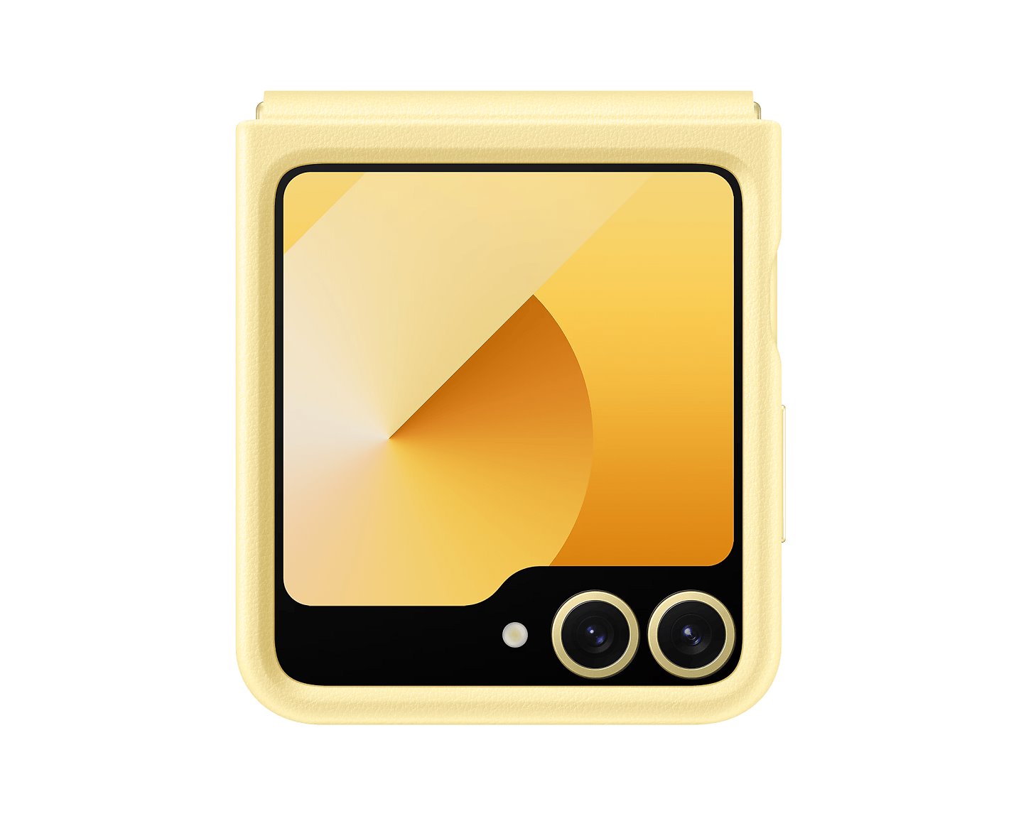 Zadný kryt EF-VF741PYE Samsung KindSuit pre Galaxy Z Flip 6 Yellow